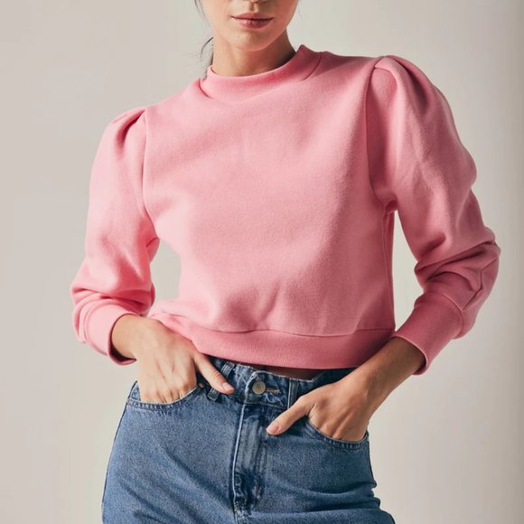 Deluc Black Shania Crewneck Sweater XS - Picture 6 of 6